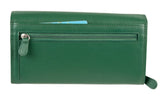 Μεγάλο Δερμάτινο Γυναικείο Πορτοφόλι GN 3-818 Πράσινο