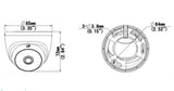 UNIARCH υβριδική κάμερα UAC-T132-F28-H, 2.8mm, 2MP, IR 20m