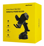 ULEFONE βάση smartphone αυτοκινήτου UAN15 για ταμπλό, 58-100mm x 120mm, μαύρη