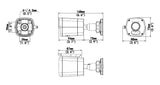 UNIARCH smart κάμερα UHO-B1R-M2F3, 2MP, WiFi, SD, IP67