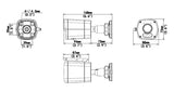 UNIARCH smart κάμερα UHO-B1R-M2F3, 2MP, WiFi, SD, IP67