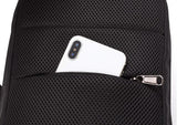 ARCTIC HUNTER τσάντα Crossbody XB00100, USB, 5L, μαύρη