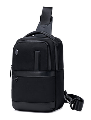 ARCTIC HUNTER τσάντα Crossbody XB00678, 2.4L, μαύρη