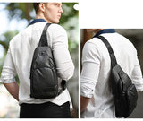 ARCTIC HUNTER τσάντα Crossbody XB13005, 4L, μαύρη