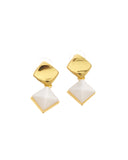 Κρεμαστά σκουλαρίκια xh-425 - Χρυσό