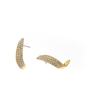 Καρφωτό σκουλαρίκι XH-431-5 - Χρυσό