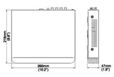 UNIARCH XVR υβριδικό καταγραφικό XVR-104G3, H.265/H.264, 5MP, 4 κανάλια