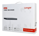 LONGSE XVR υβριδικό καταγραφικό XVR3004C1N, 5MP, H.265/H.264, 4 καναλιών