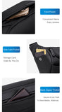 ARCTIC HUNTER τσάντα Crossbody Y00565 με θήκη tablet, 4L, μαύρη