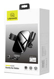USAMS βάση αεραγωγού αυτοκινήτου Gravity Car Mount US-ZJ052, μαύρη