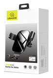 USAMS βάση αεραγωγού αυτοκινήτου Gravity Car Mount US-ZJ052, μαύρη
