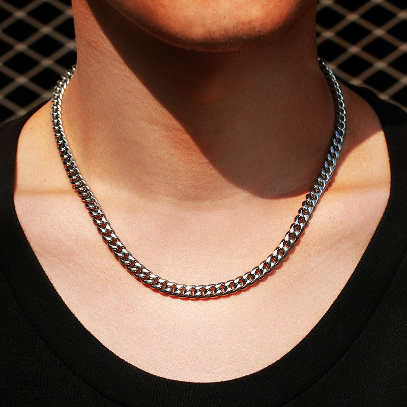 Ατσάλινη Αλυσίδα Λαιμού CH20 Silver