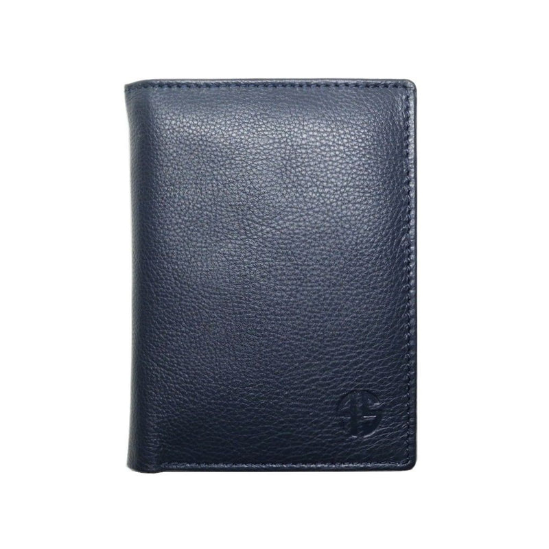 ALPHA STATUS 10104D RFID NAVY BLUE ΔΕΡΜΑΤΙΝΟ ΠΟΡΤΟΦΟΛΙ