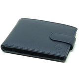 ALPHA STATUS 10113-0 RFID NAVY BLUE ΔΕΡΜΑΤΙΝΟ ΠΟΡΤΟΦΟΛΙ