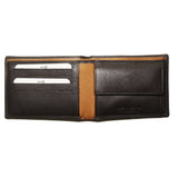 Δερμάτινο Πορτοφόλι ALPHA STATUS 10103-0 RFID COCCOA BROWN