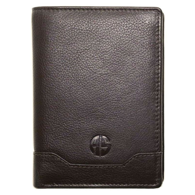 Δερμάτινο Πορτοφόλι ALPHA STATUS 10104-0 RFID COCCOA BROWN