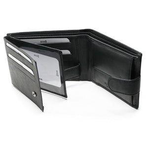 Δερμάτινο Πορτοφόλι ALPHA STATUS 10106-0 RFID BLACK