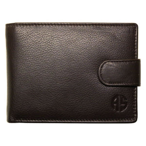 Δερμάτινο Πορτοφόλι ALPHA STATUS 10106-0 RFID COCCOA BROWN