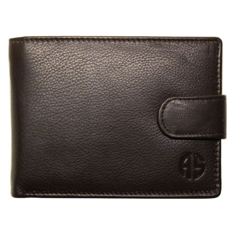 Δερμάτινο Πορτοφόλι ALPHA STATUS 10106-0 RFID COCCOA BROWN