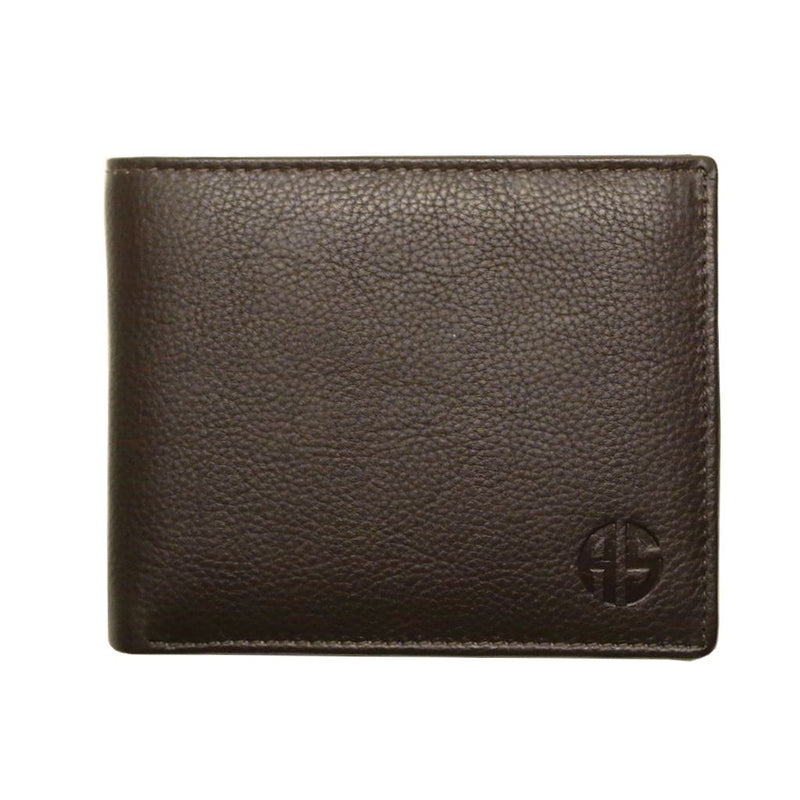 Δερμάτινο Πορτοφόλι ALPHA STATUS 10109-0 RFID COCCOA BROWN