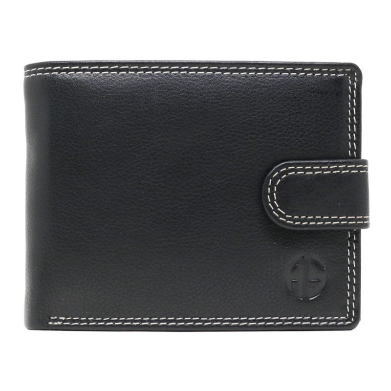 Δερμάτινο Πορτοφόλι ALPHA STATUS 10111-0 RFID BLACK