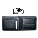 Δερμάτινο Πορτοφόλι ALPHA STATUS 10115-0 RFID BLACK