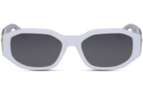 Γυναικεία Γυαλιά ηλίου Medousa White AS2974 με Λευκό Σκελετό 