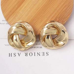 Σκουλαρίκια LM1116 Φωλιά Χρυσό Gold