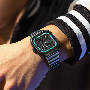 Curren 8460 Black Ρολόι με Μαύρο Καντράν και Μαύρο Μπρασελέ