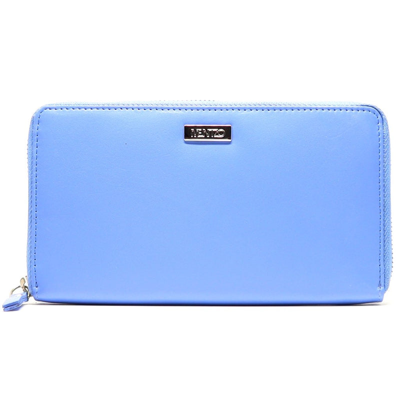 MENTZO L202 BLUE RFID SELENE ΔΕΡΜΑΤΙΝΟ ΠΟΡΤΟΦΟΛΙ