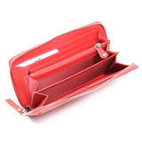 MENTZO L202 RED RFID SELENE ΔΕΡΜΑΤΙΝΟ ΠΟΡΤΟΦΟΛΙ
