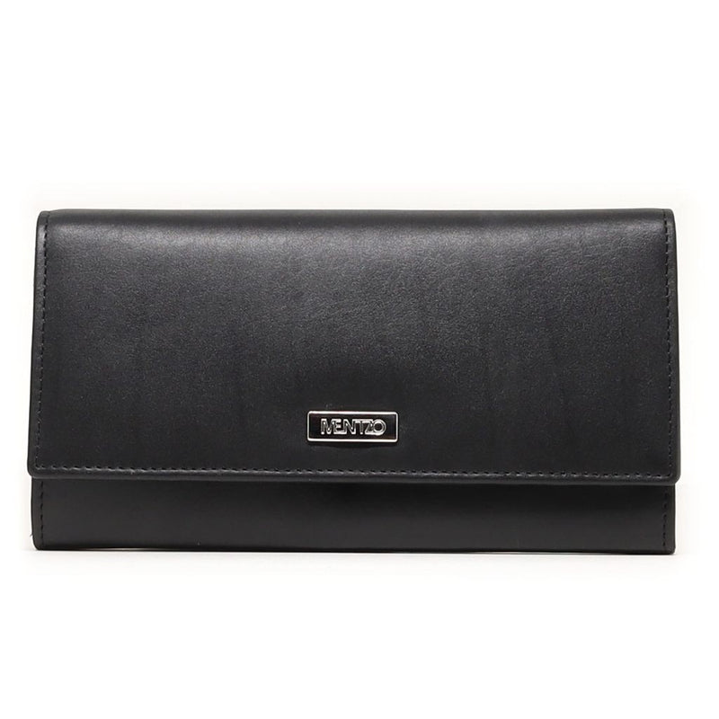 MENTZO L310 BLACK RFID ATHENA ΔΕΡΜΑΤΙΝΟ ΠΟΡΤΟΦΟΛΙ