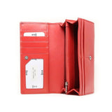 MENTZO L310 RED RFID ATHENA ΔΕΡΜΑΤΙΝΟ ΠΟΡΤΟΦΟΛΙ