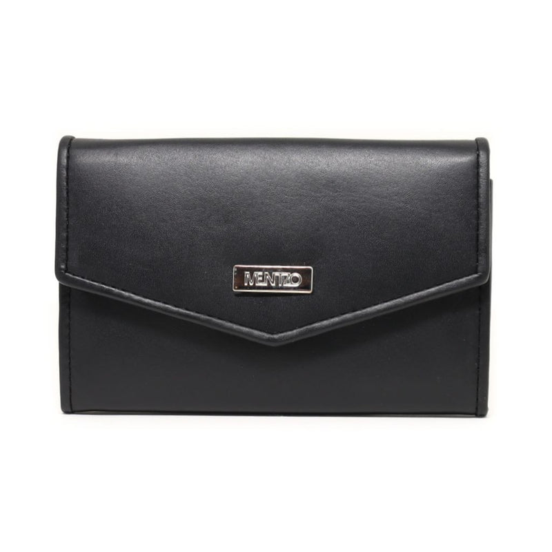 MENTZO L315 BLACK RFID AELLA ΔΕΡΜΑΤΙΝΟ ΠΟΡΤΟΦΟΛΙ ΓΙΑ ΨΙΛΑ
