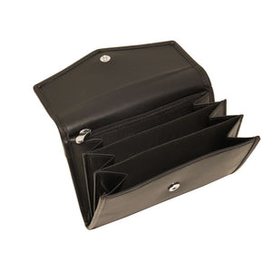 MENTZO L315 COCCOA BROWN RFID AELLA ΔΕΡΜΑΤΙΝΟ ΠΟΡΤΟΦΟΛΙ ΓΙΑ ΨΙΛΑ