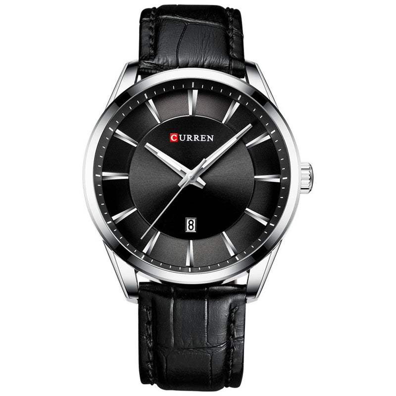 Curren 8365 Ανδρικό Ρολόι RD-120 Silver Black
