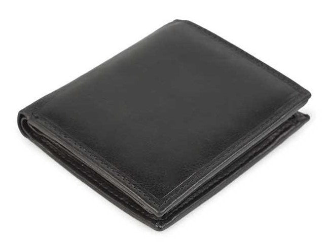Ανδρικό Δερμάτινο Πορτοφόλι CA 8-320 Black