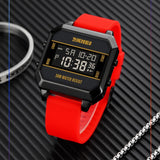 SKMEI 1848 Ανδρικό Ρολόι Multifuctional Sport Watch Red