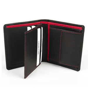 Ανδρικό Δερμάτινο Πορτοφόλι AN 9-320 Black