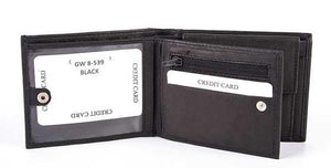 Мъжки кожен портфейл CA 8-539 черен