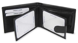 Ανδρικό Δερμάτινο Πορτοφόλι CA 8-923 Black