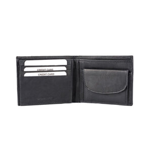 Ανδρικό Δερμάτινο Πορτοφόλι GA 4-2508 Black