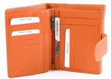 Дамски кожен портфейл AN 1-831 оранжев