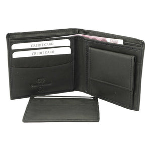 Δερμάτινο Πορτοφόλι WG265 Μαύρο White Stagg©