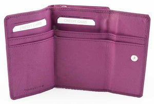 Γυναικείο Δερμάτινο Πορτοφόλι AN 1-832 Pink