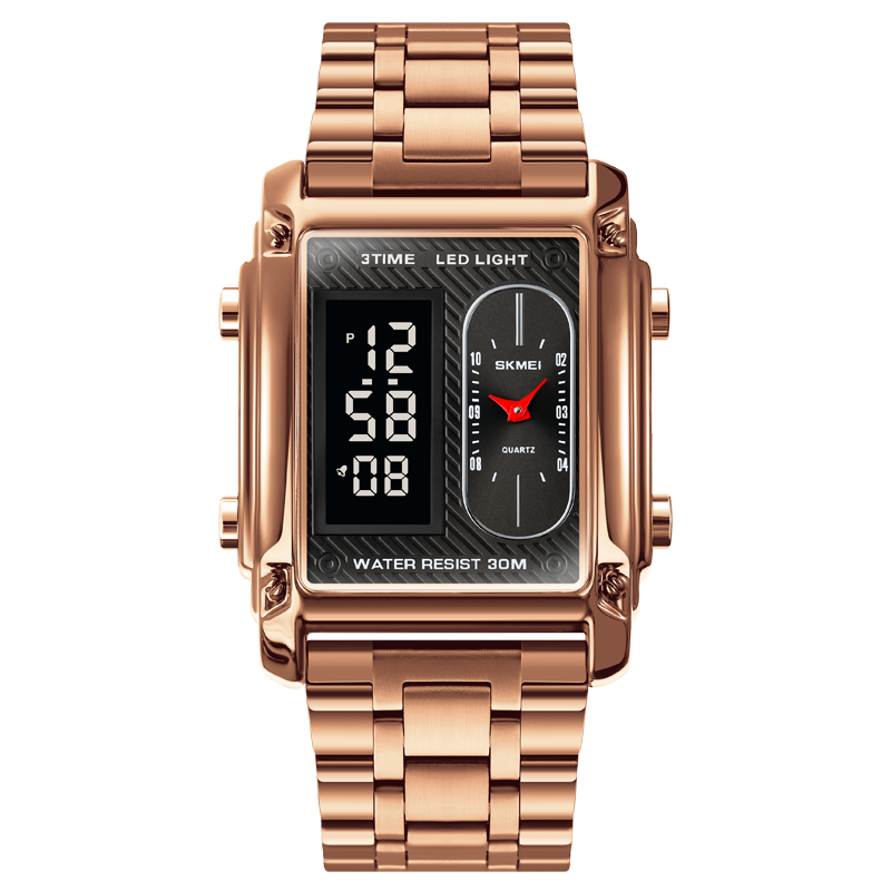 SKMEI SK868 Ανδρικό Ρολόι Rose Gold