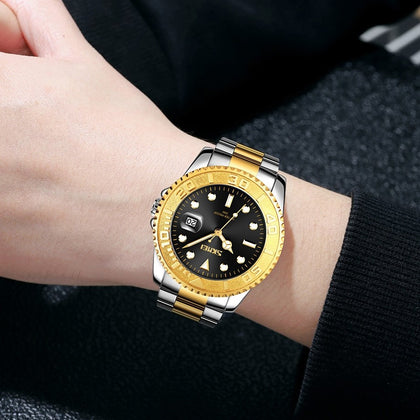 SKMEI 9295 Мъжки часовник Skmei Gold Black