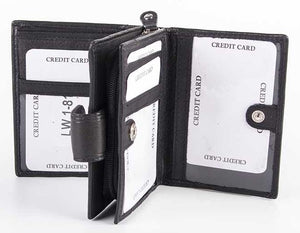 Γυναικείο Δερμάτινο Πορτοφόλι AN 1-813 Black