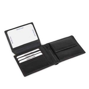 Мъжки кожен портфейл CA 8-017 черен