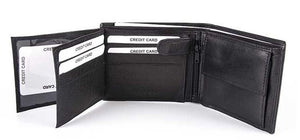 Мъжки кожен портфейл CA 8-388 черен